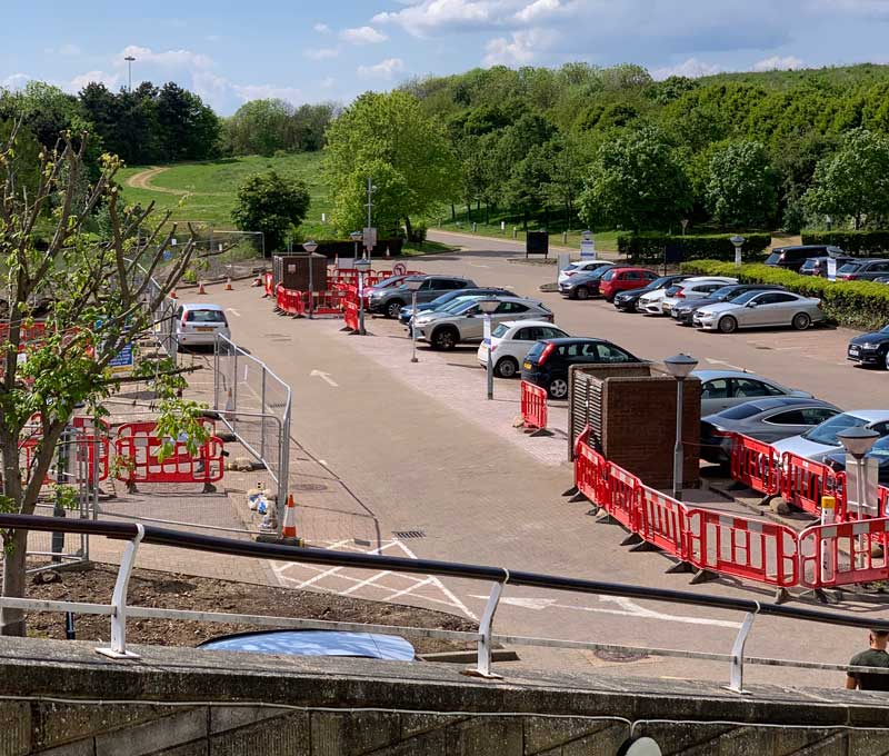 stockley arena carpark