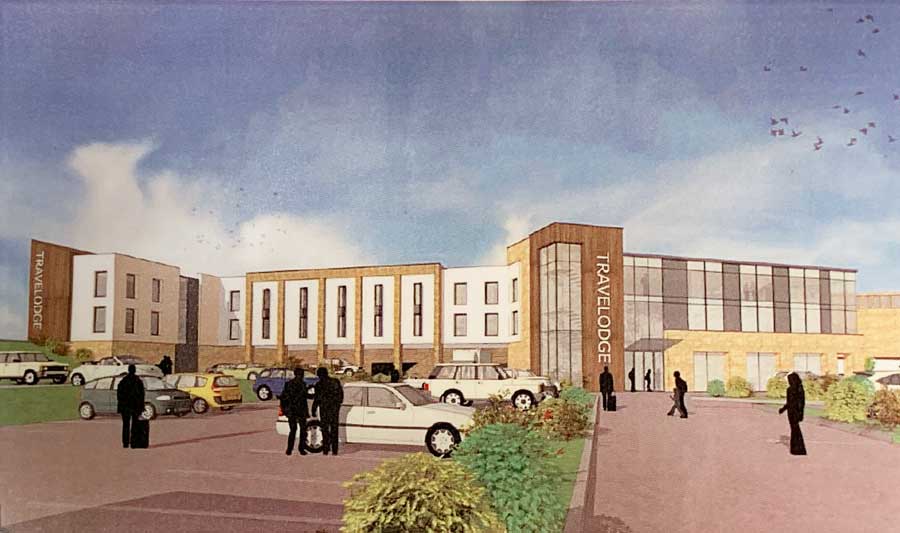 Travelodge Stockley Park - Artists impression