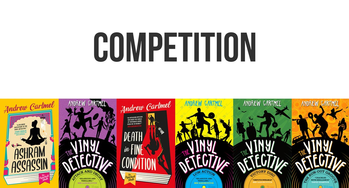 Andrew Cartmel vinyl detective all books