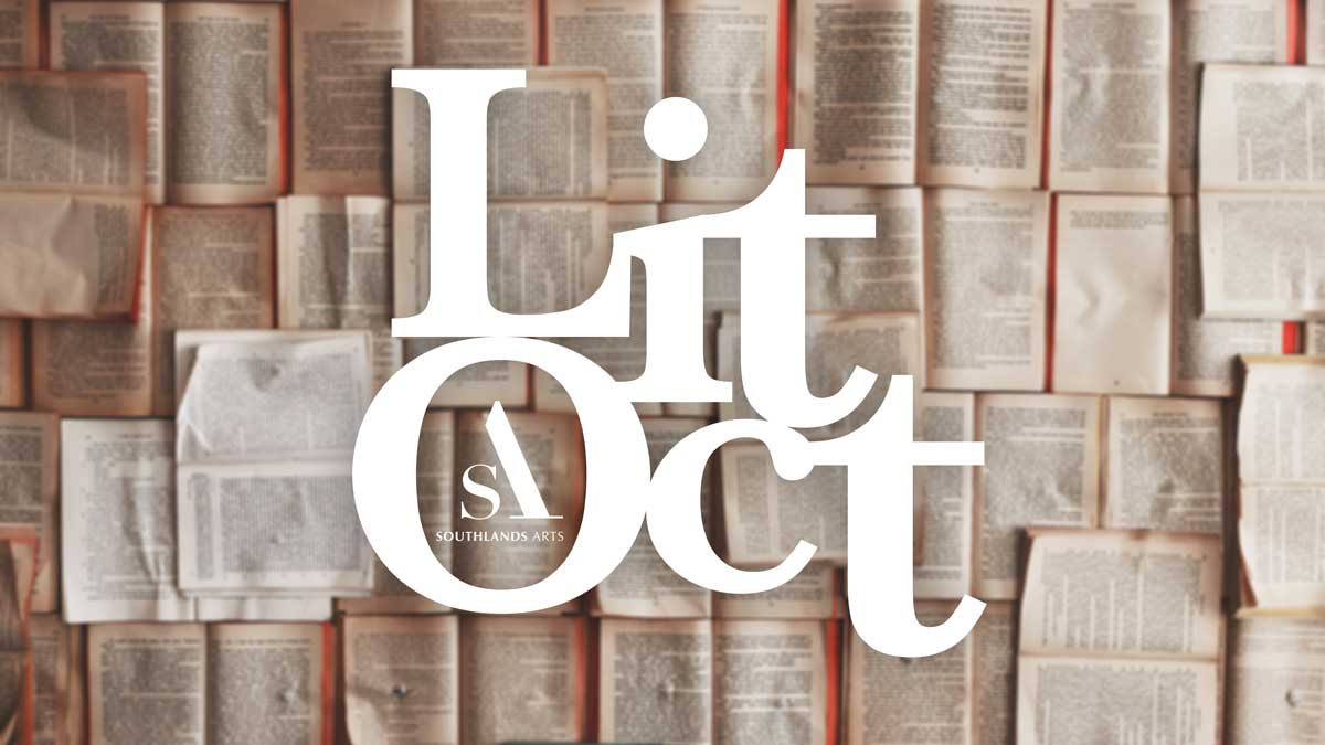 LitOct 2024 Southlands arts literary festival hero header