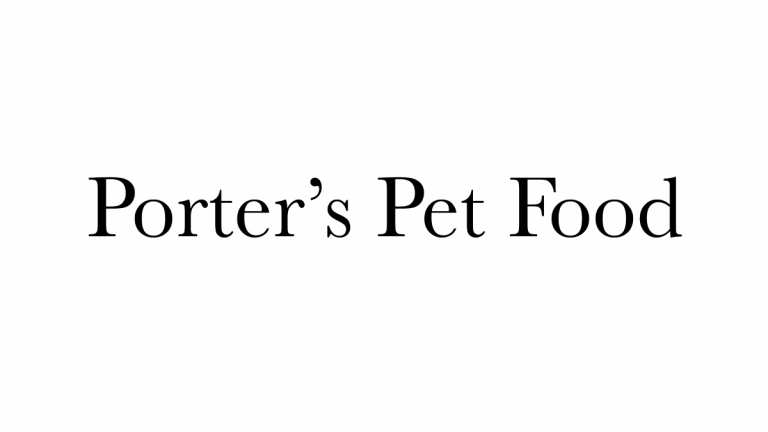 porters pet food logo 768x432